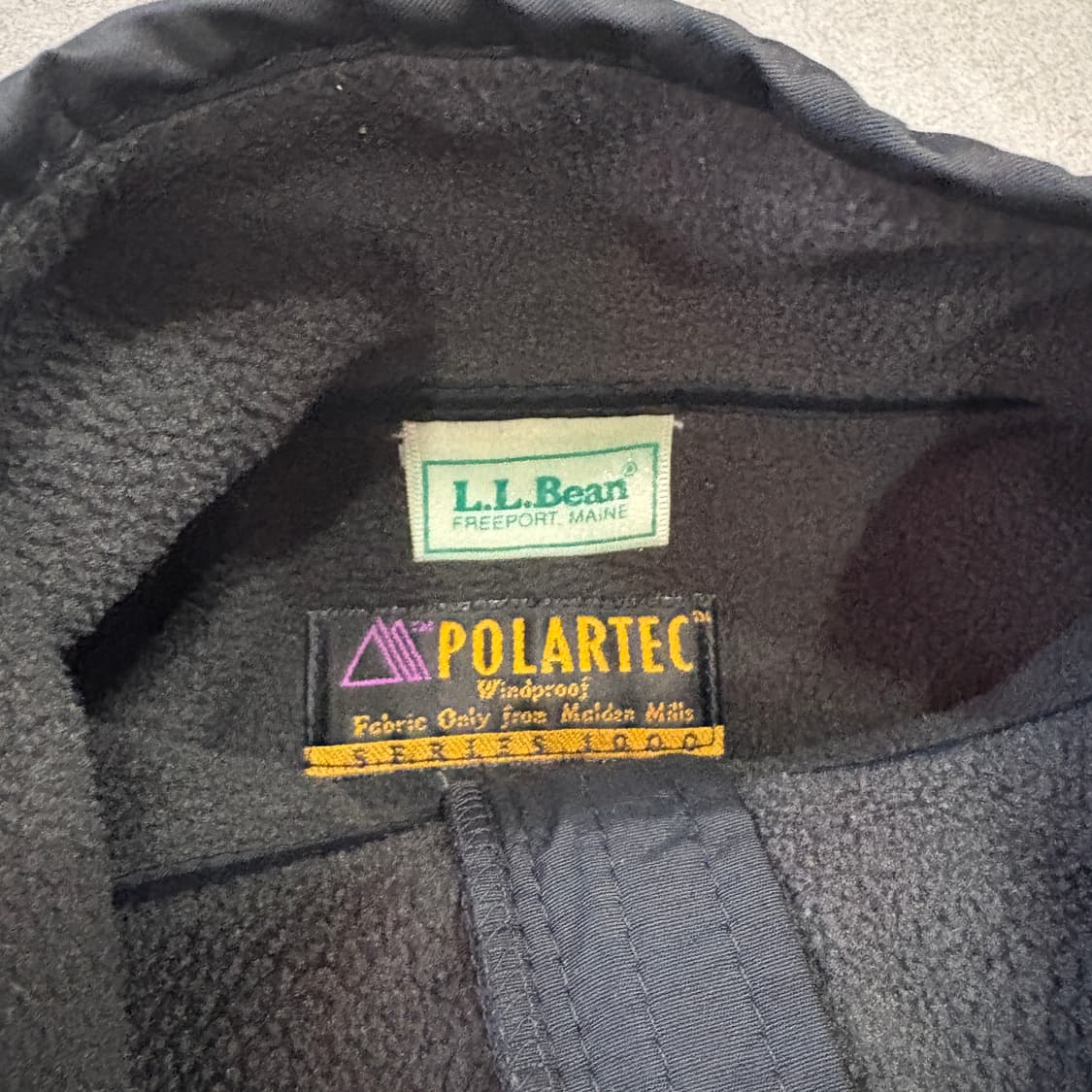 90s L.L.bean 90년대 생산 엘엘빈 아즈텍 플리스 신칠라 상품이미지8