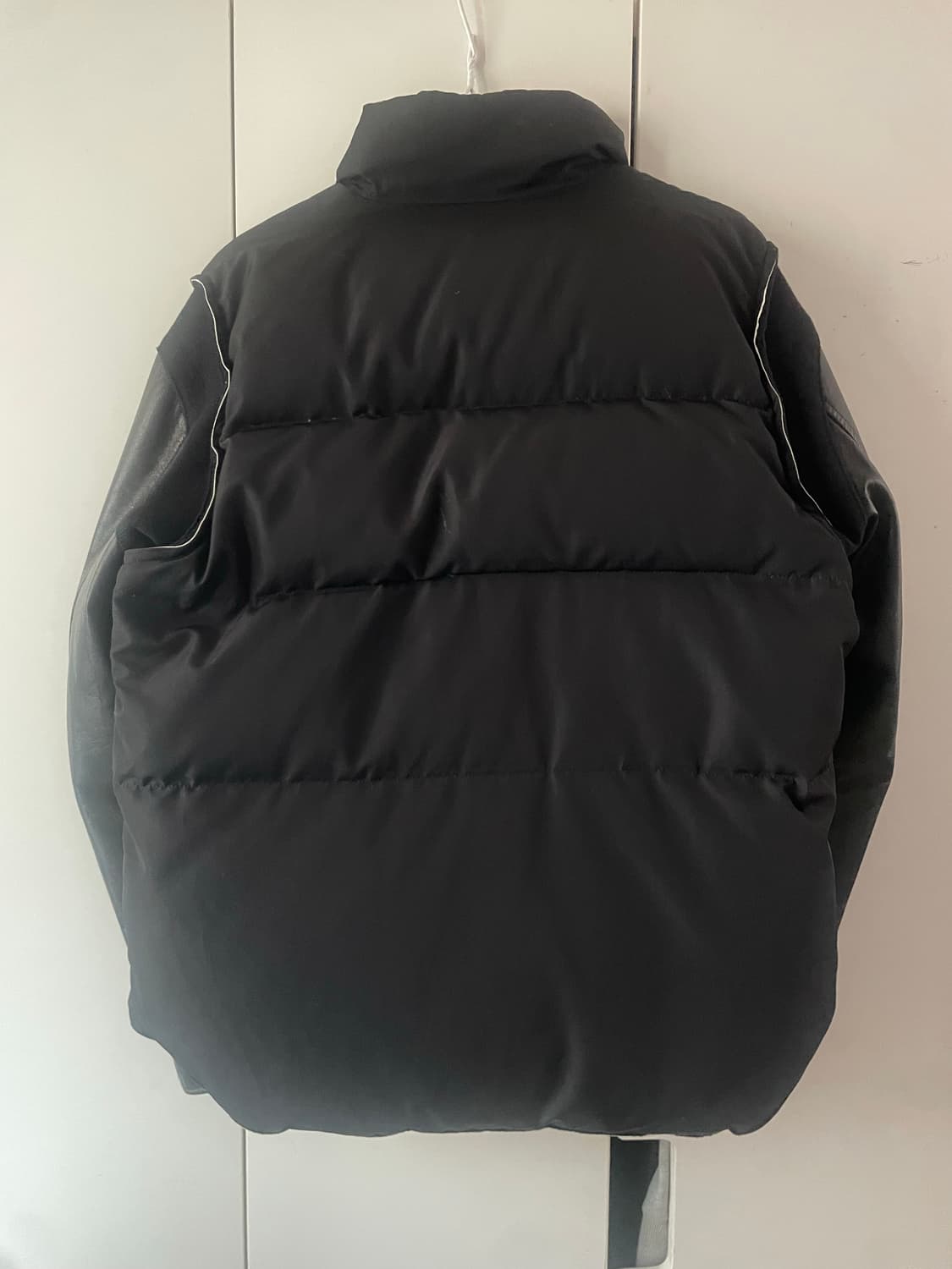 언더커버 08AW 레더슬리브 패딩 상품이미지2