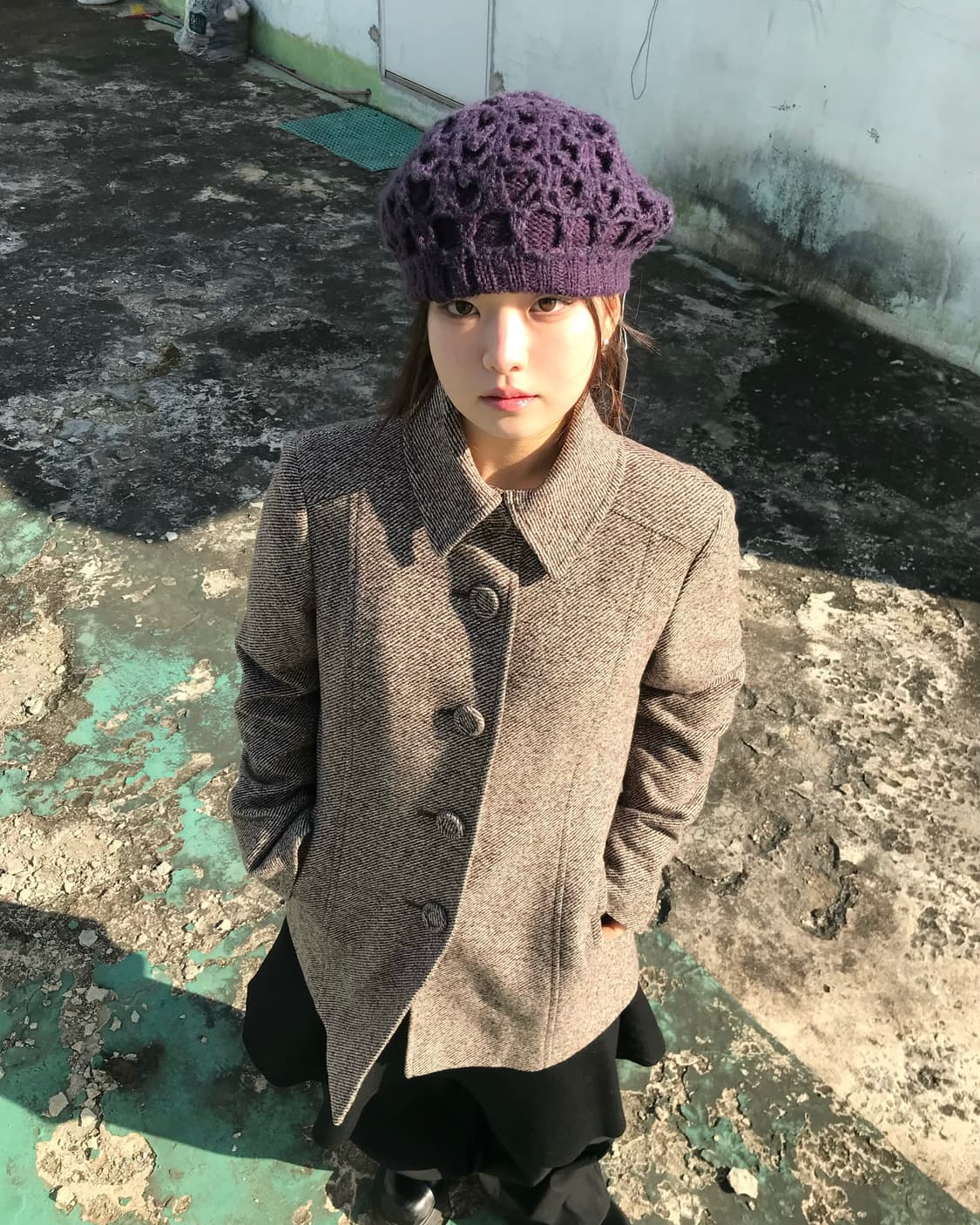 블랙 레이어드 스커트  상품이미지3