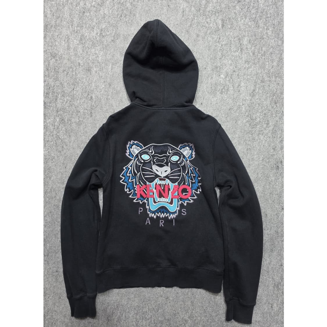 KENZO 겐조 타이거 빅자수 로고 후드집업 S 상품이미지1