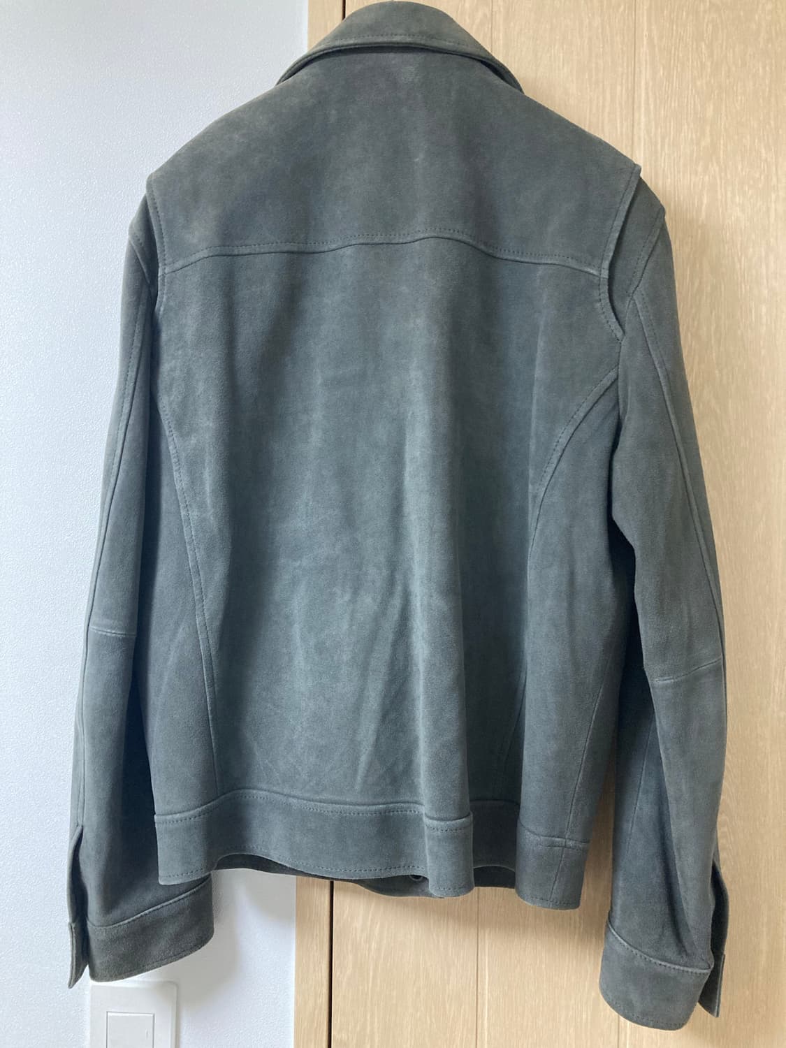 느와르라르메스 스웨이드 염소가죽자켓 46 상품이미지2