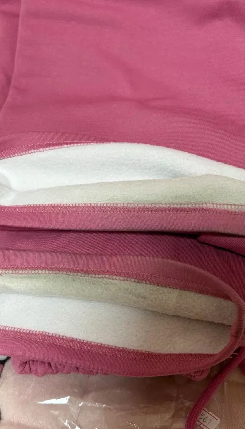 반값이하) 에이블리 레터링 기모 와이드 트레이닝팬츠 상품이미지2