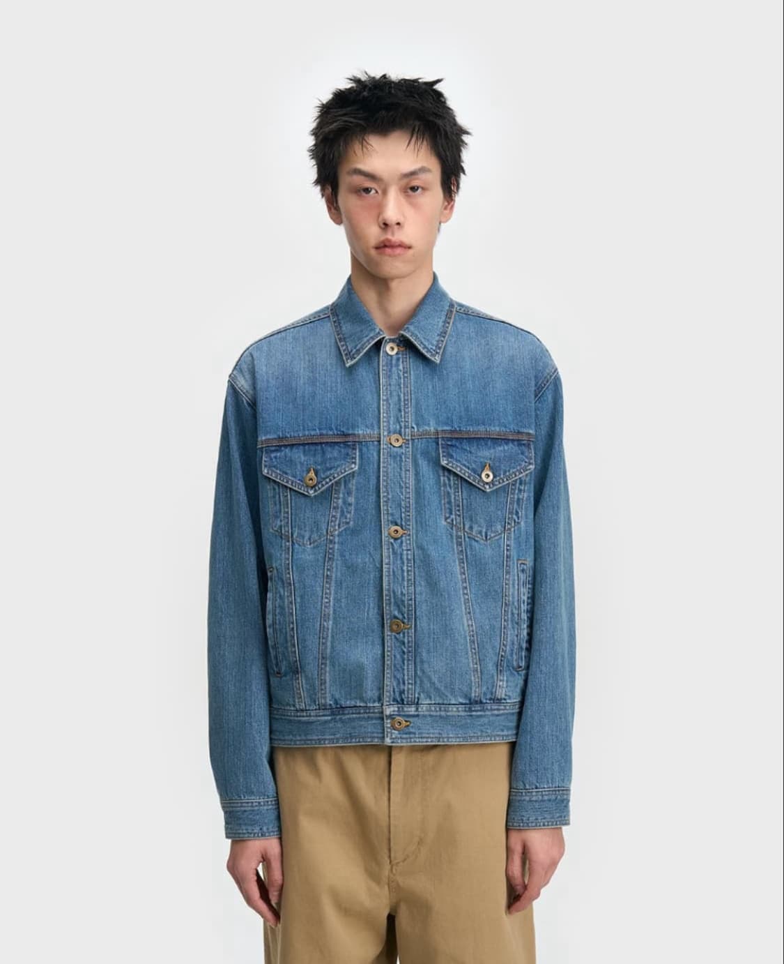 벨리에 브로큰엄브렐라 재팬 트러커 데님 자켓 상품이미지1