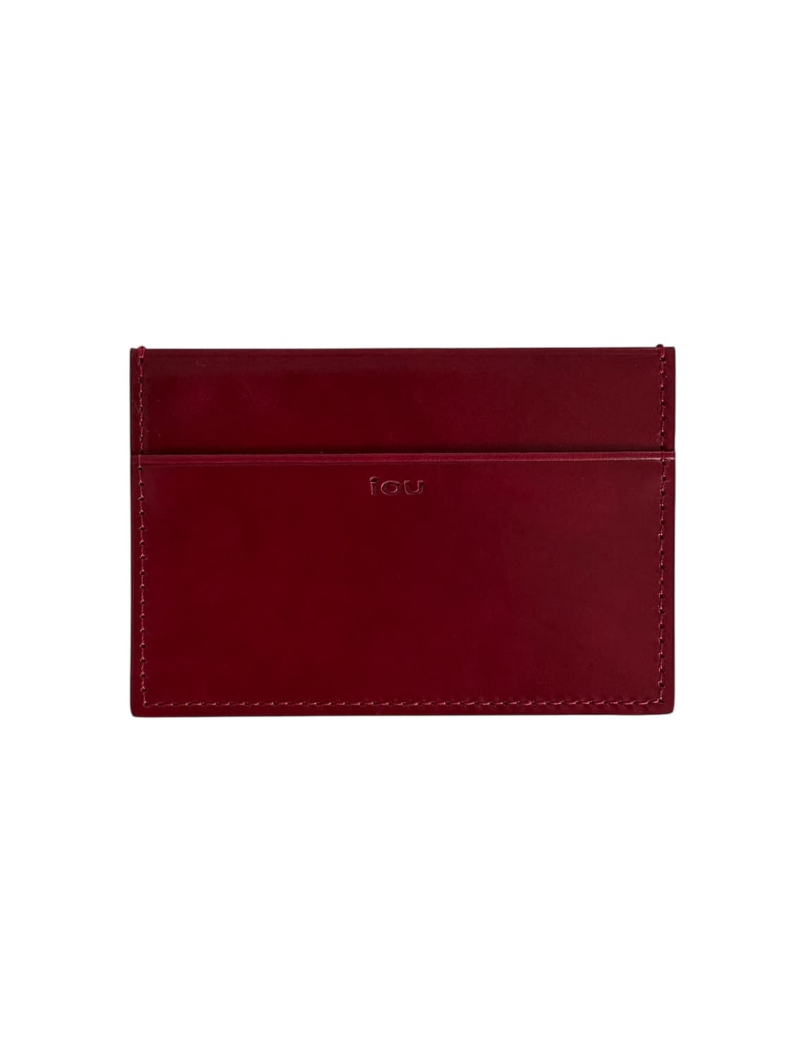 iou 001 red wallet 상품이미지1