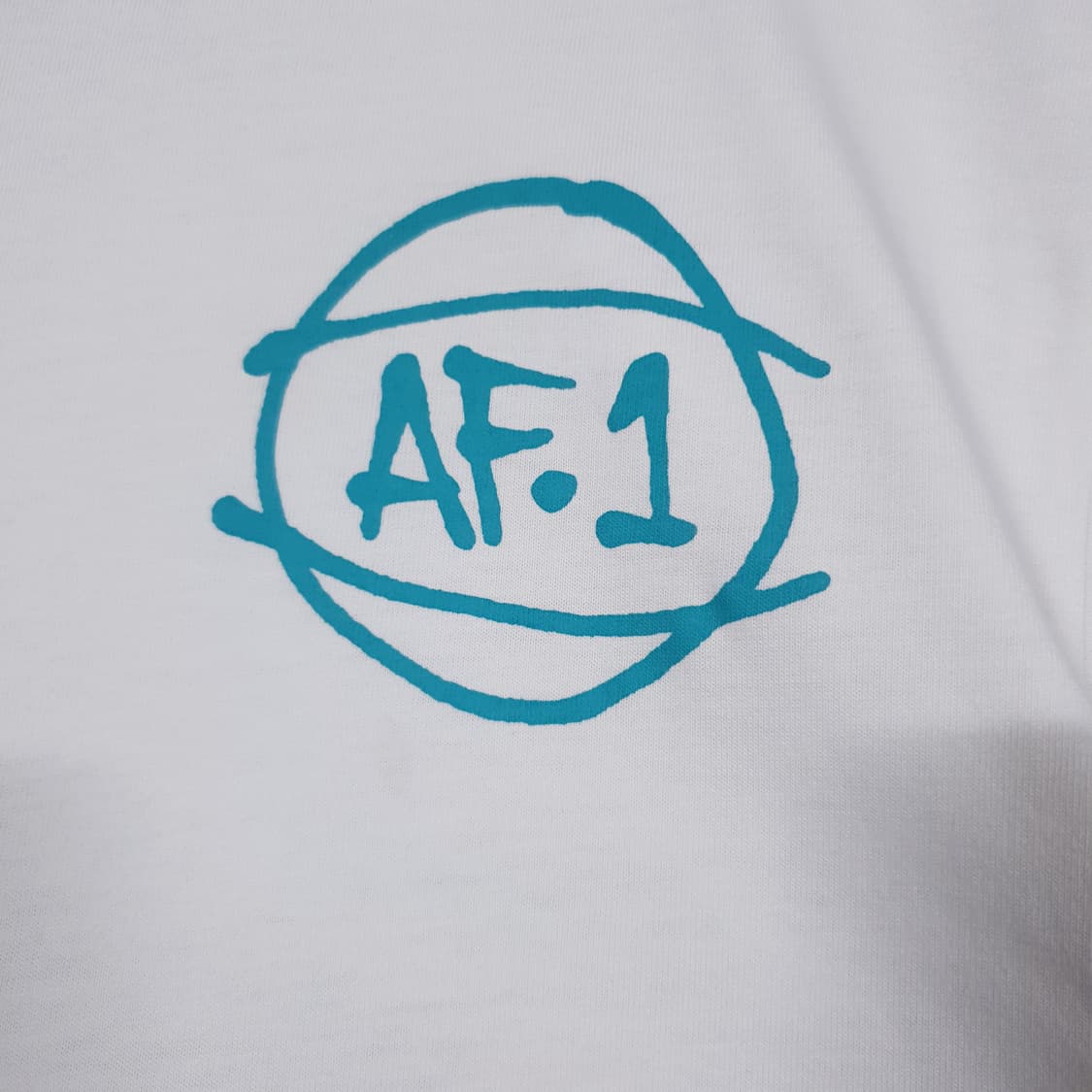 XL (105) 나이키 NSW 에어포스원 빅로고 라운드 코튼 반팔티 상품이미지5