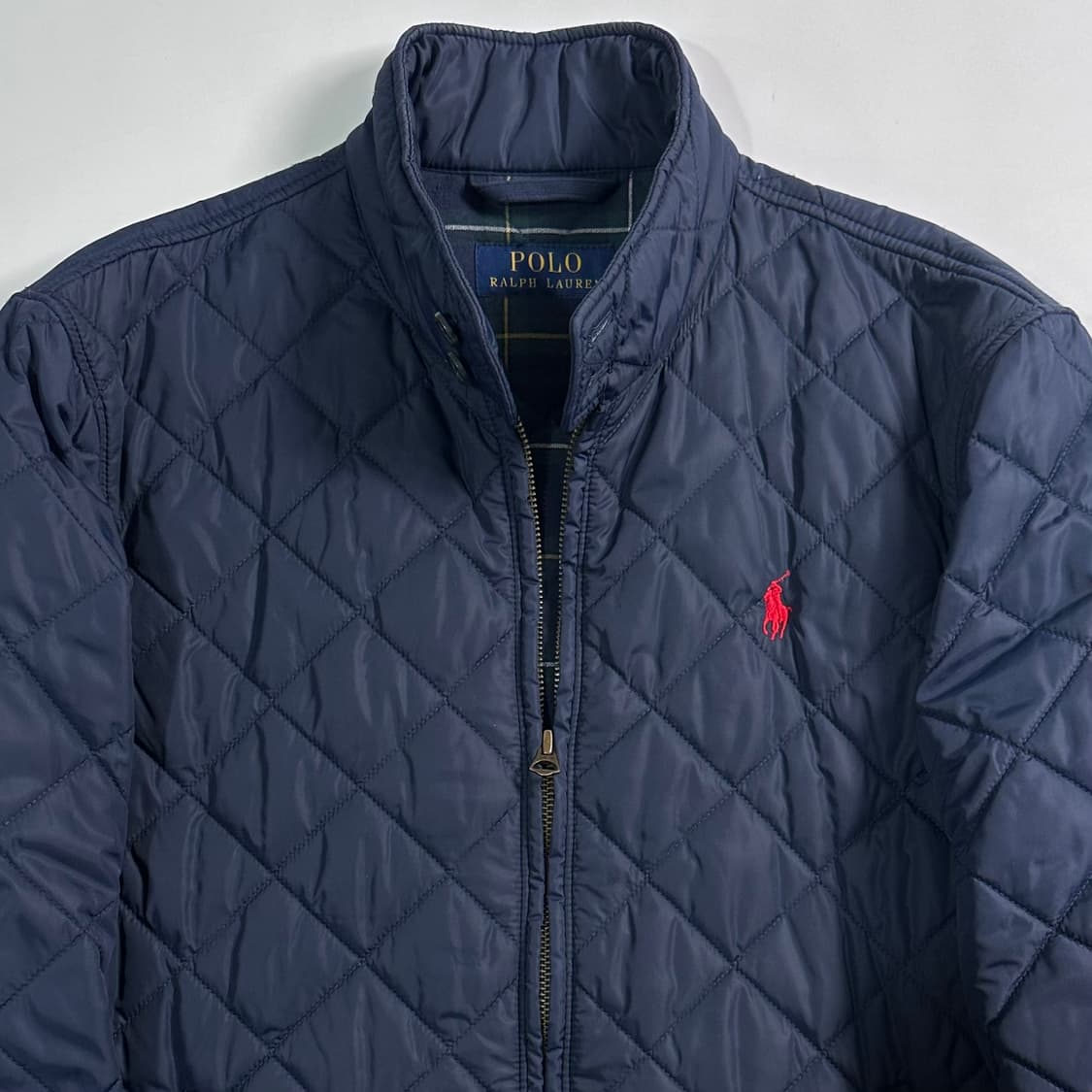 폴로 랄프로렌 네이비 퀼팅 헤링턴 자켓 상품이미지2