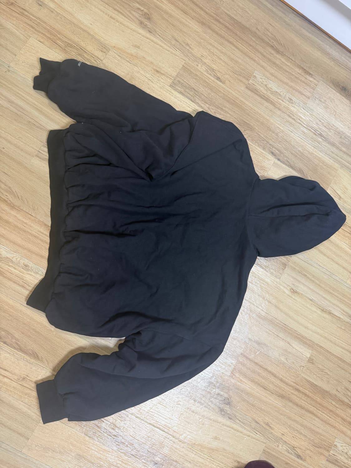 언더마이카 올드보이 더 라스트 왈츠 후드 블랙 크림슨  상품이미지4