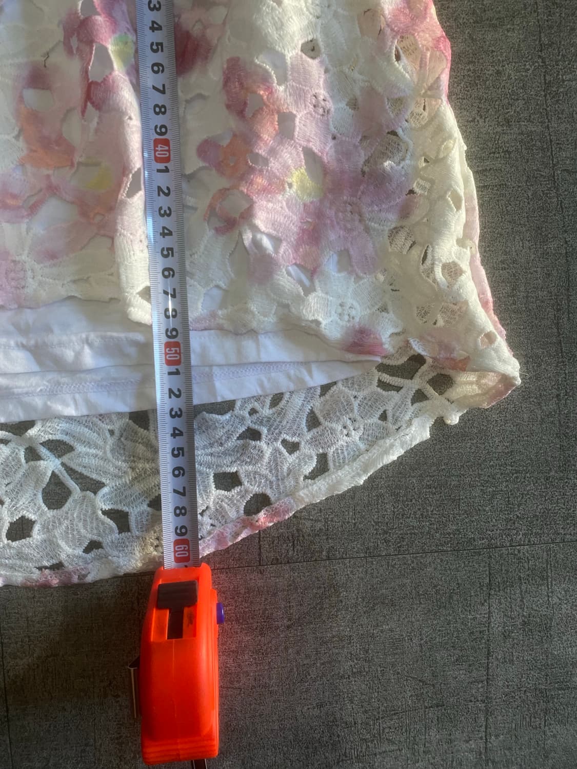 일본빈티지 하구미모리걸 달천깔페어리 프린세스 플라워 슬리브리스나시탑 상품이미지4