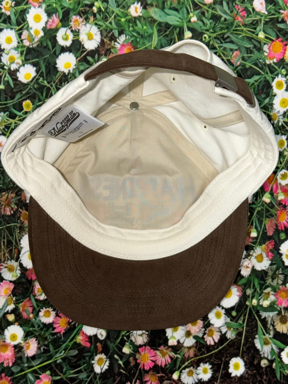 하우스오브낭만 행복 모자 브라운 상품이미지3