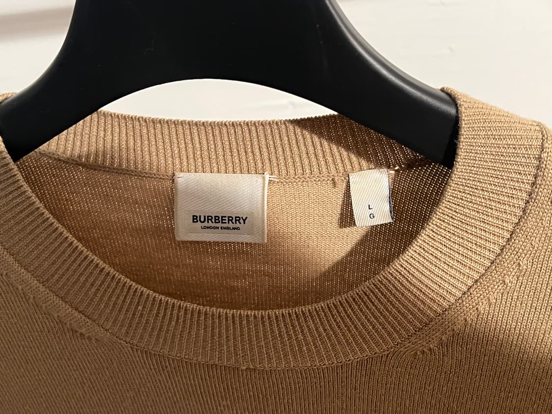 100~105 신형 버버리 올캐시미어 니트  상품이미지2