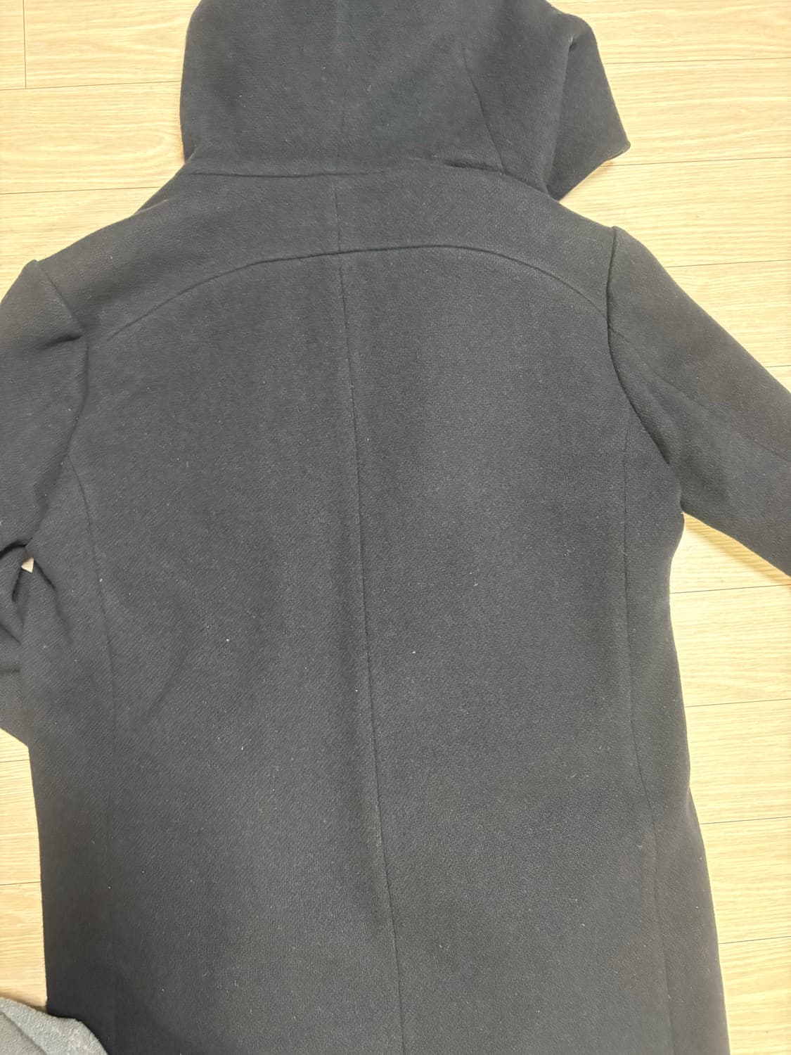 카즈유키쿠마가이 후드 더블레이어 코트 상품이미지5