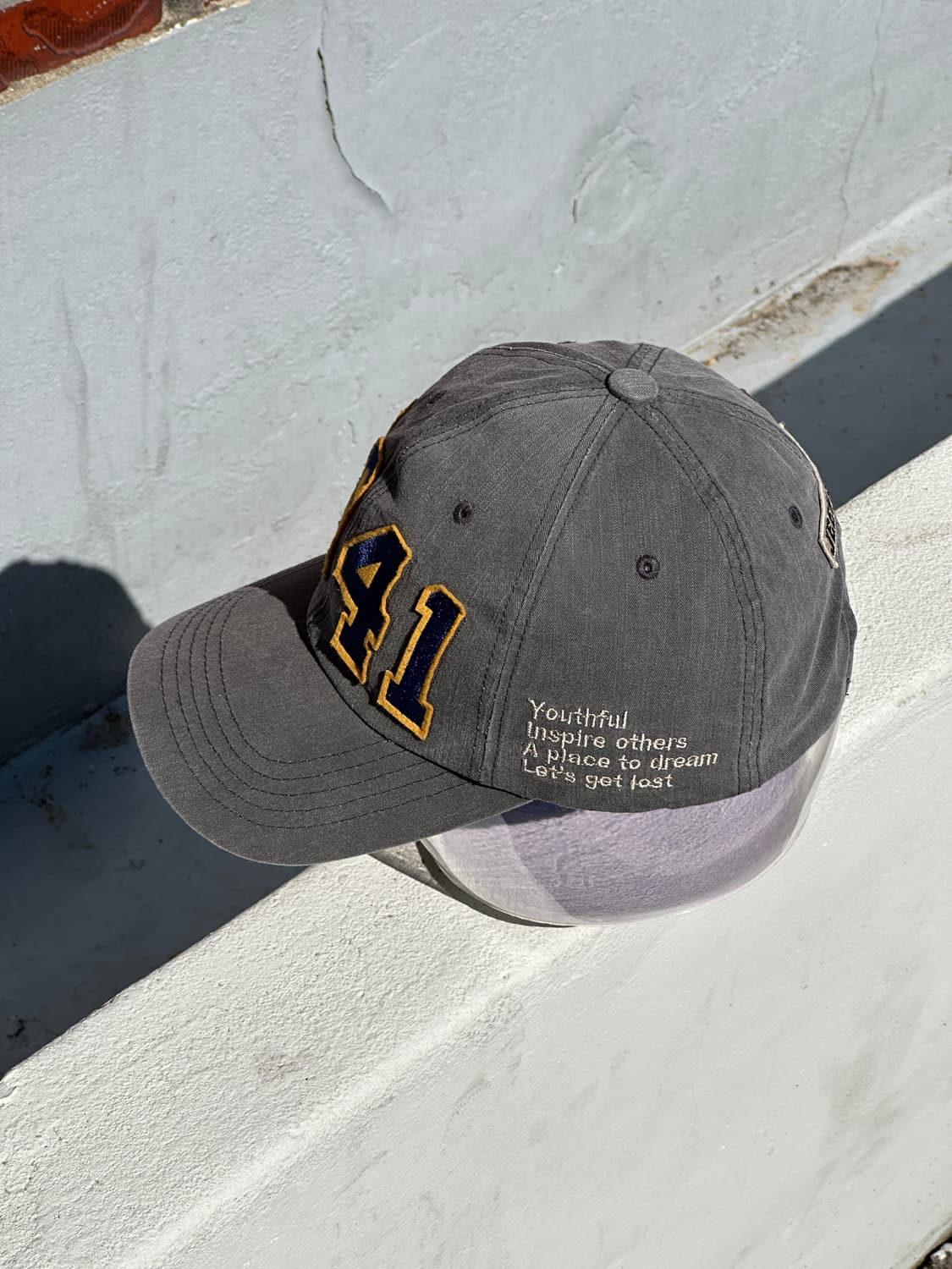 [F] Jeep 지프 스피릿 1941 빈티지 워싱 볼캡 모자 상품이미지3