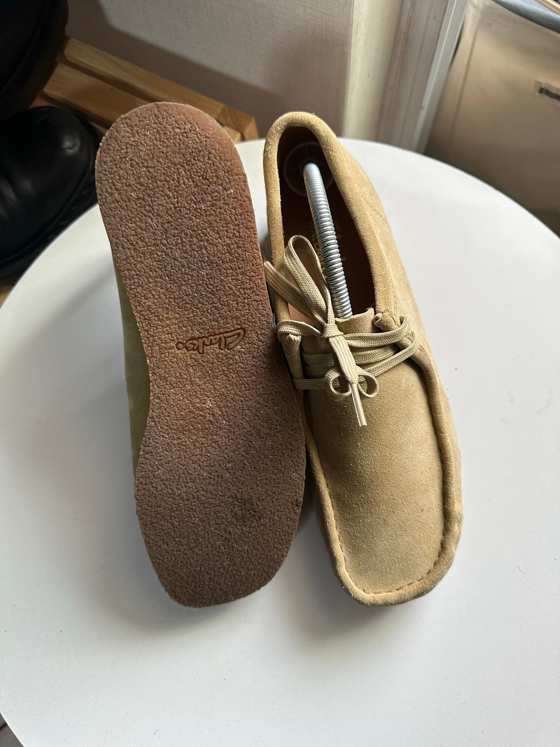 클락스 왈라비 스웨이드 베이지 (9US)265-270 상품이미지6