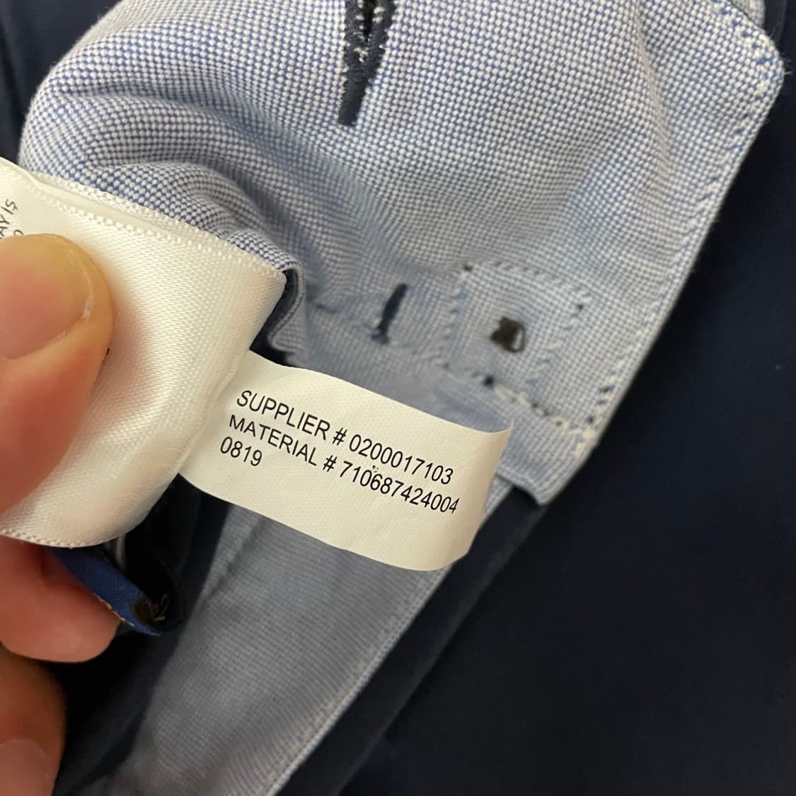 [41] 폴로 면바지 (새상품급, 허리40-41인치추천 상품이미지7