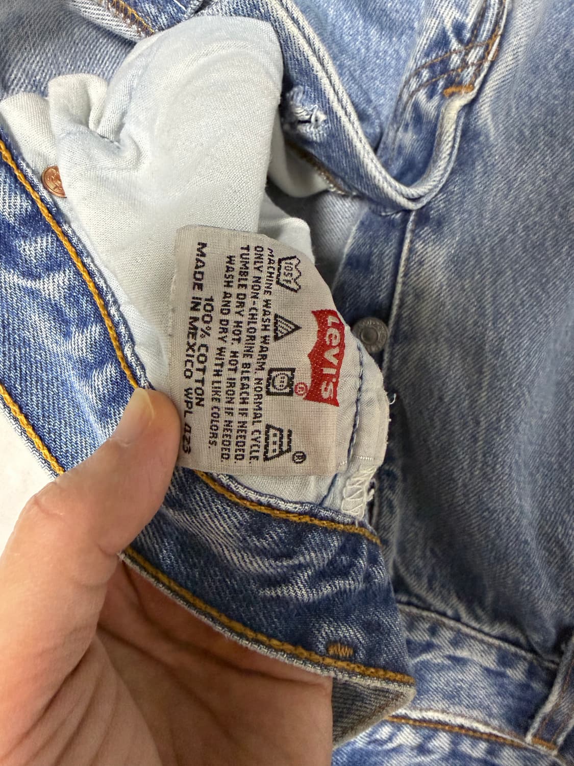 리바이스 501 청바지 34 (실사이즈감 32) 상품이미지5