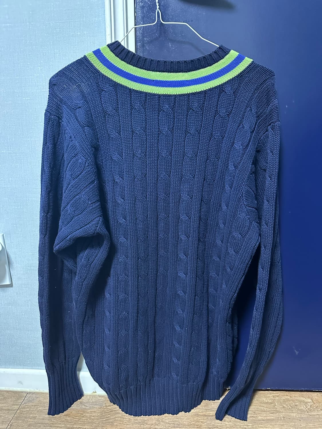 빈티지 폴로 니트 상품이미지5