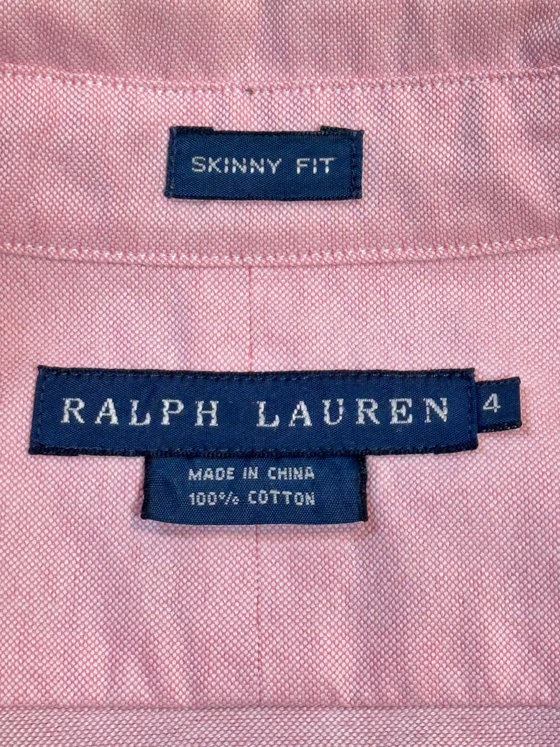 폴로 랄프로렌 스키니핏 멀티포니 옥스포드 셔츠 핑크 상품이미지4