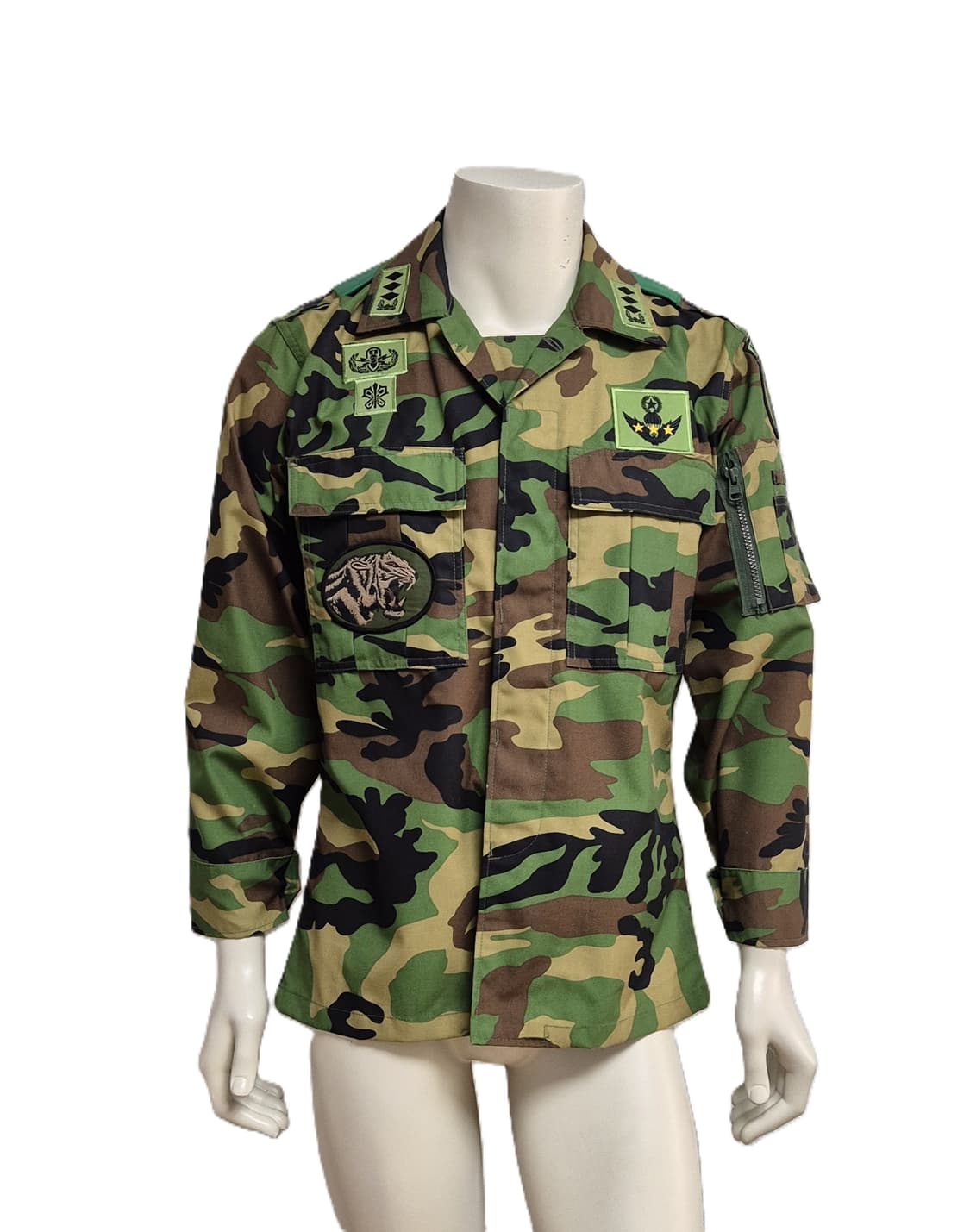 육군 구형 707특임대 보병 대위 후기형 동계 전투복 상의 자켓 (M) 상품이미지1