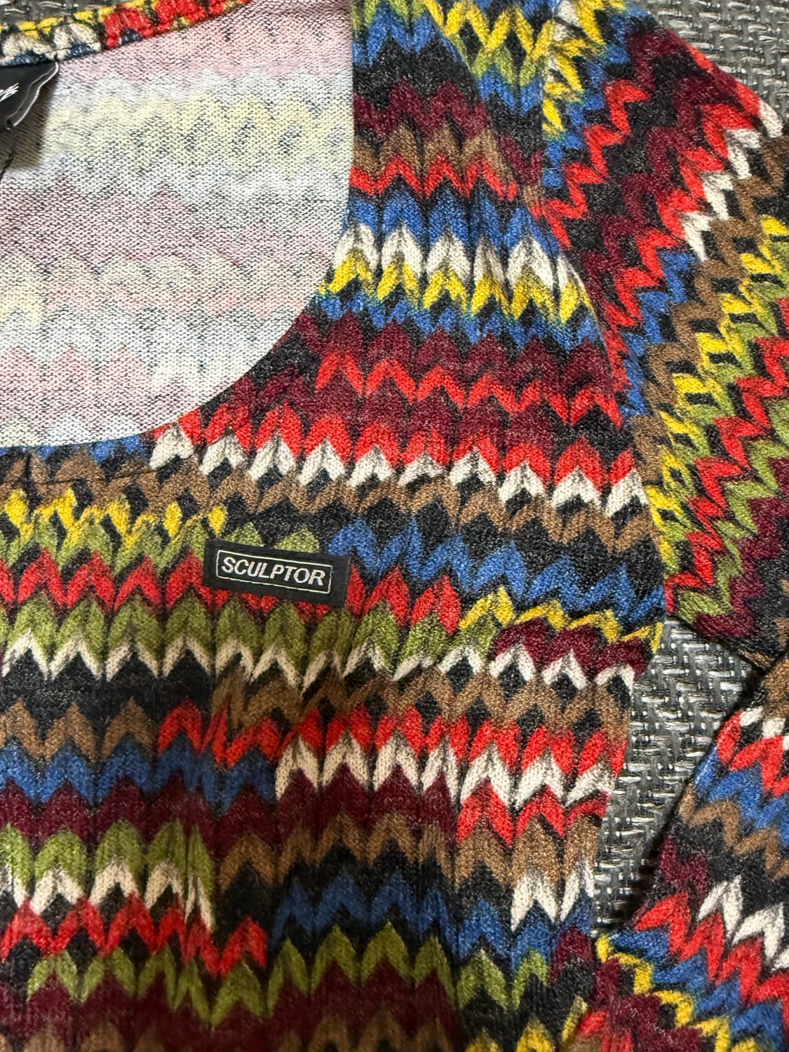 스컬프터 크롭 가디건 상품이미지3