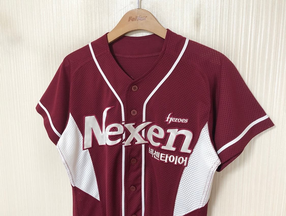 KBO 위팬 넥센(키움)히어로즈 원정유니폼/져지 85 #16 강정호 상품이미지6