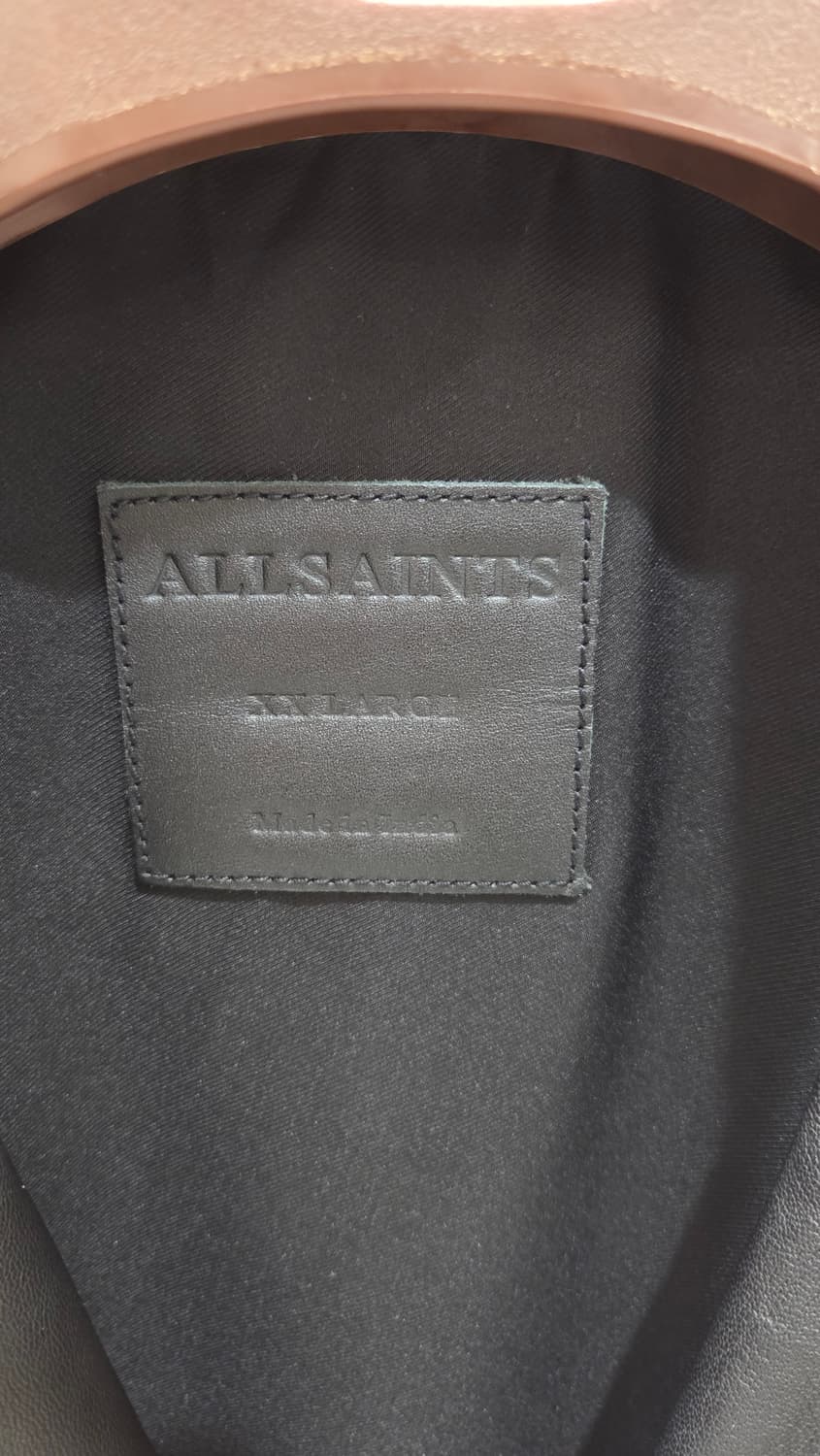 올세인츠 밀로 가죽 자켓 XXL 상품이미지7