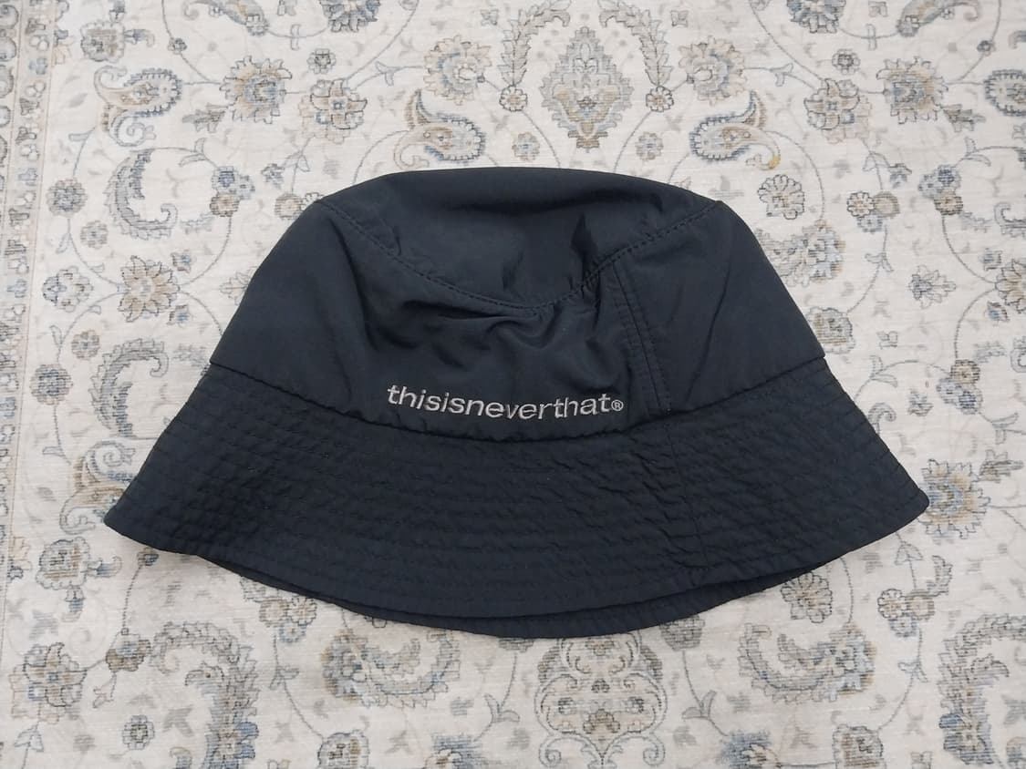 디스이즈네버댓 블랙 버킷햇 상품이미지1