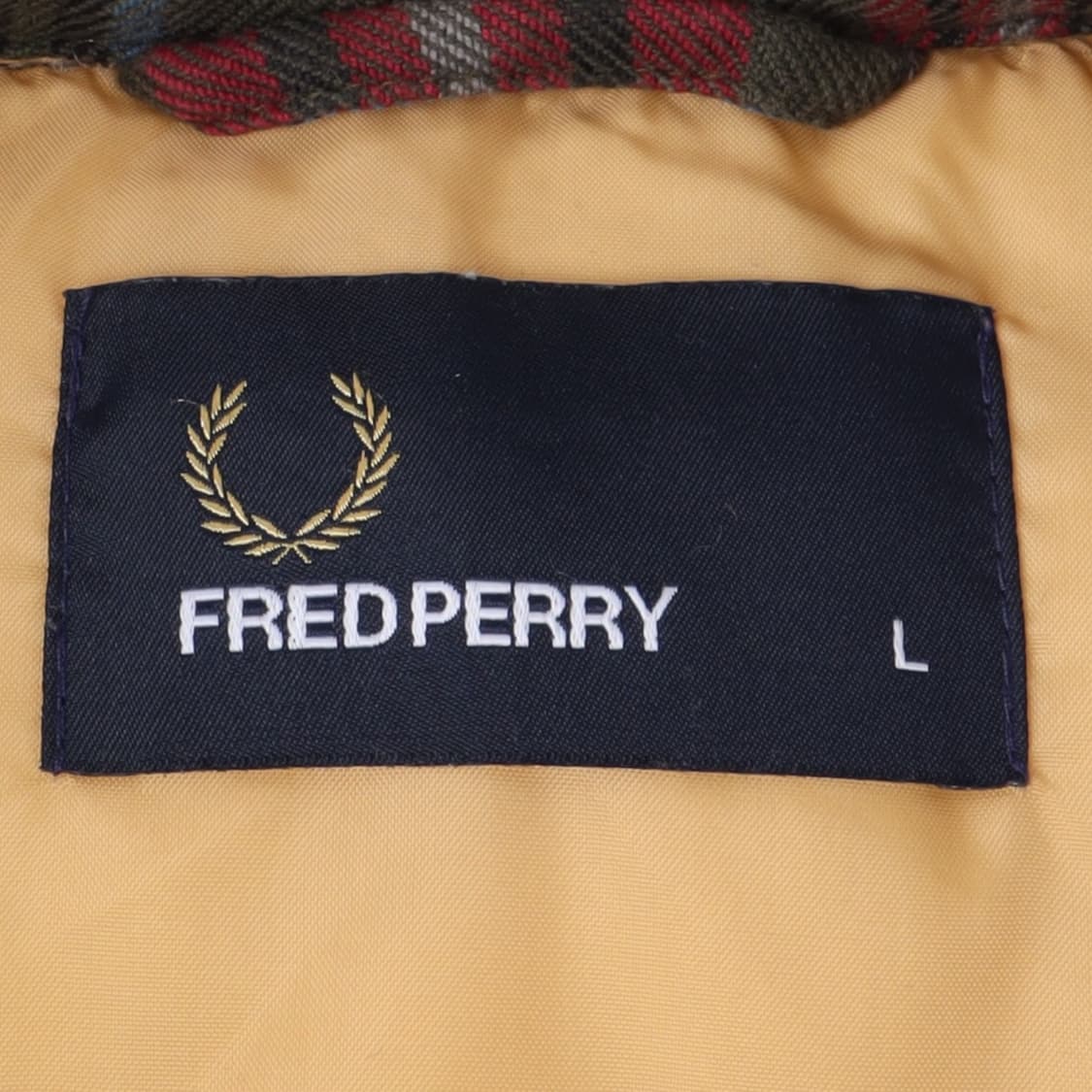 프레드페리 플레이드 체크 베스트 상품이미지8