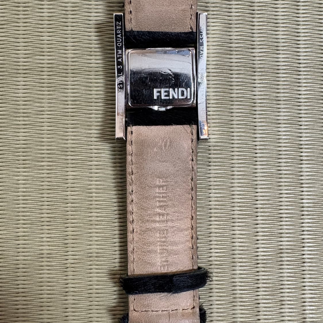 FENDI 포니헤어 레더 워치 상품이미지6