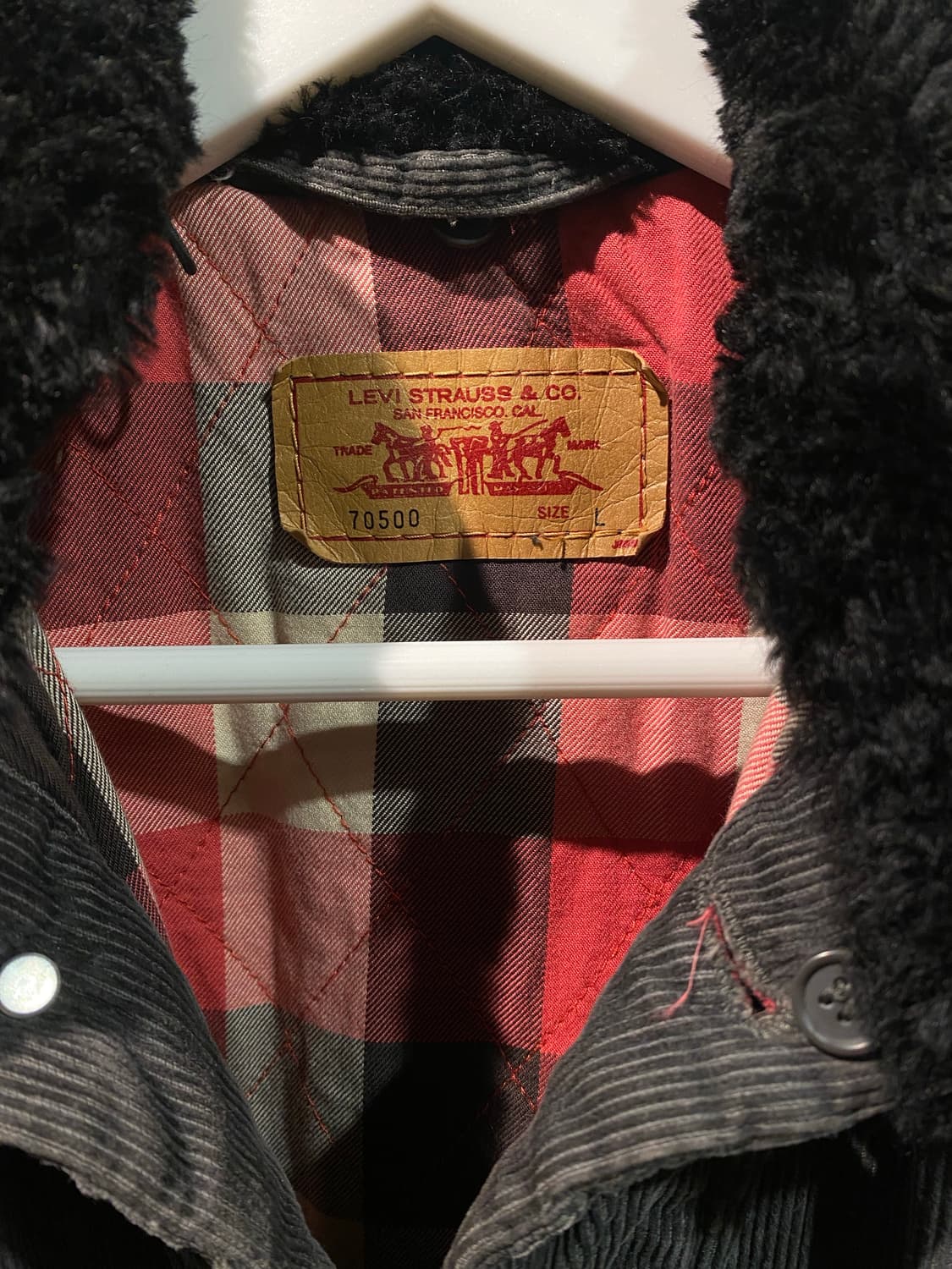 리바이스 코듀로이 누빔 자켓 상품이미지3