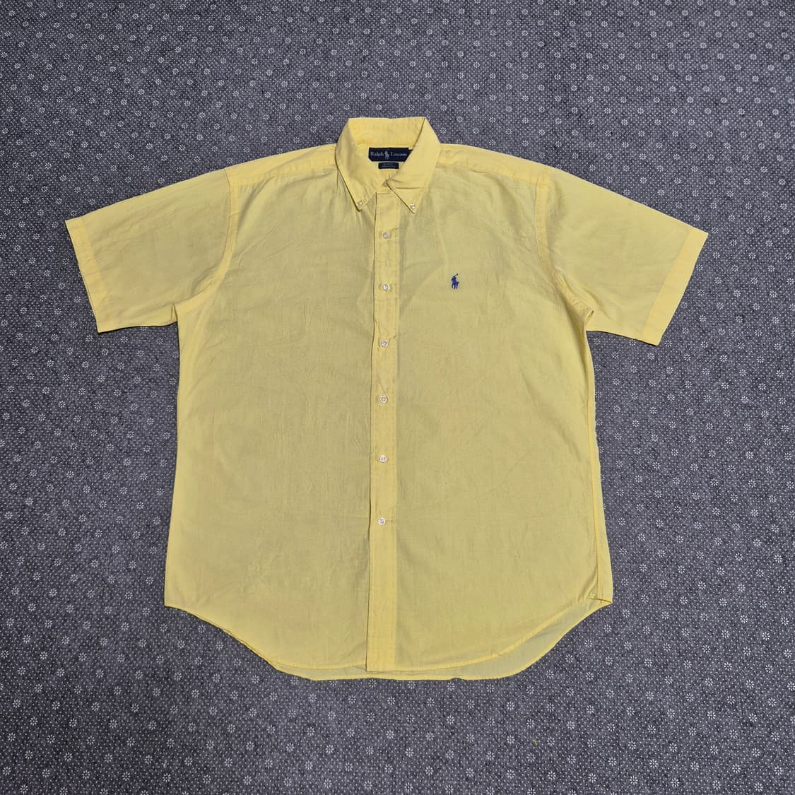 [M] 폴로 박스핏 블레어 옐로우 셔츠 -499 상품이미지1