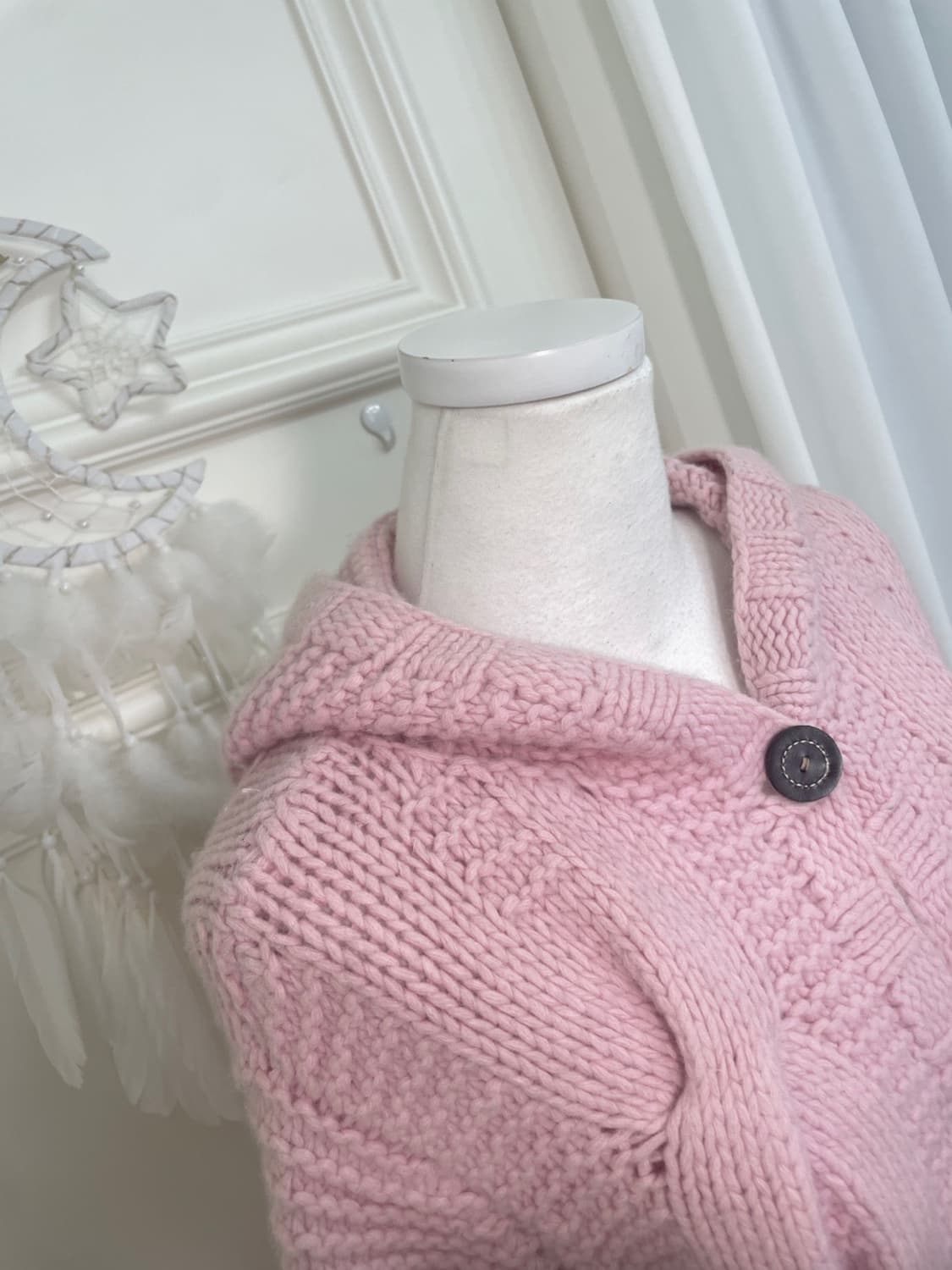 LAURA ASHLEY pink twist wool lovely card 상품이미지6