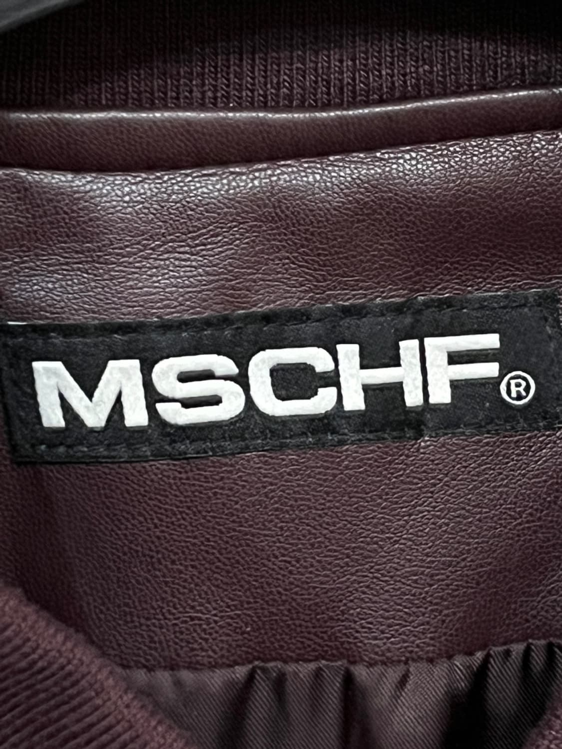 미스치프 레더 봄버 자켓 상품이미지4