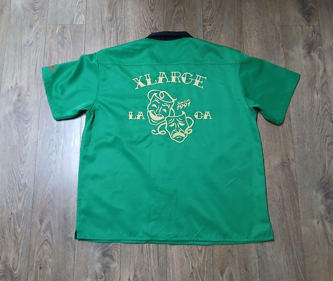 엑스라지 투페이스 오픈카라 반팔 셔츠 상품이미지2