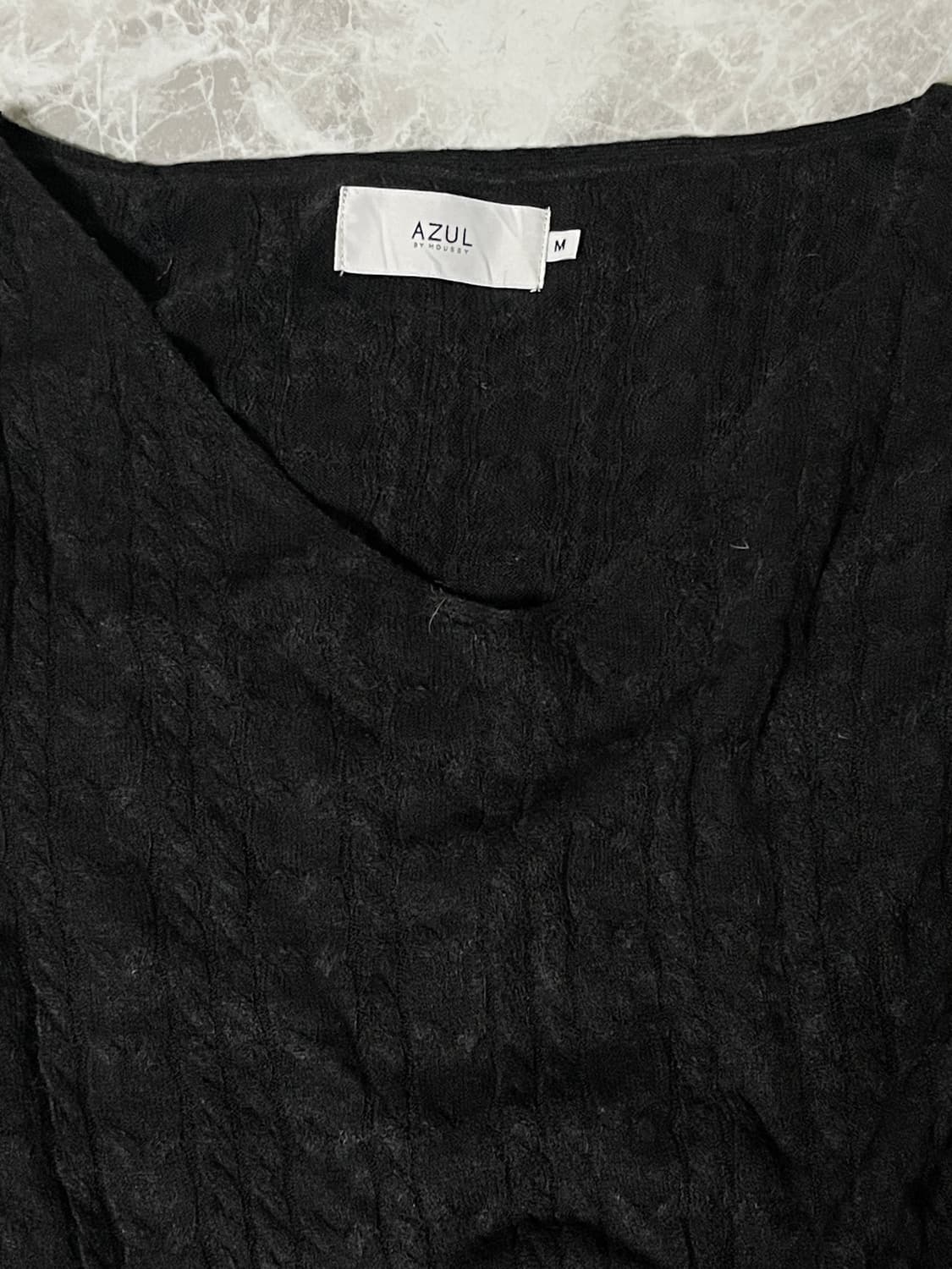 Azul v neck long sleeve knit 상품이미지3