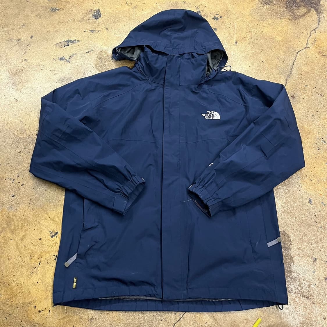 [정품/105] 노스페이스 네이비 바람막이 자켓 후드 b14 상품이미지2