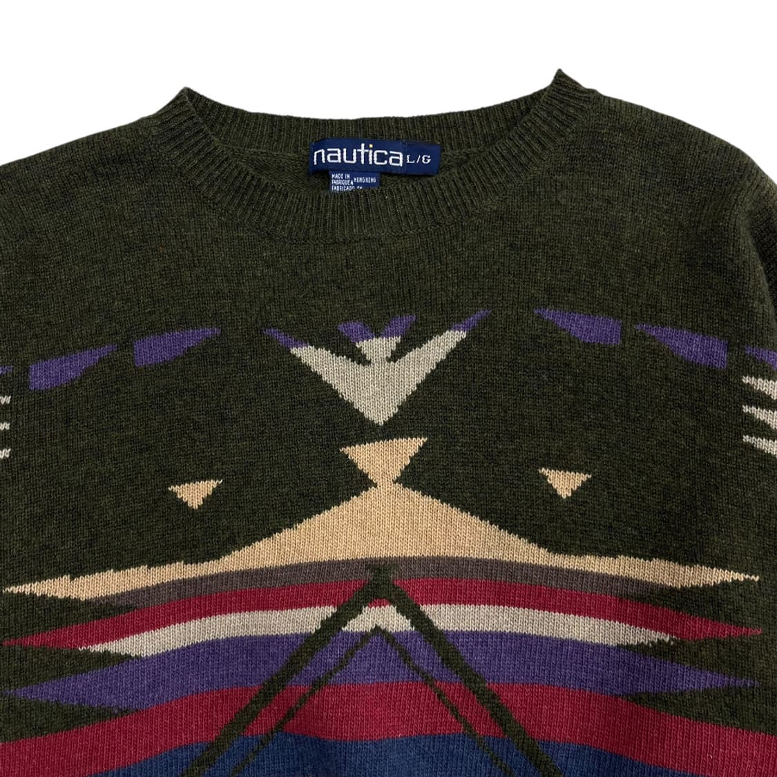 90's 노티카 나바호 빈티지 니트 상품이미지4