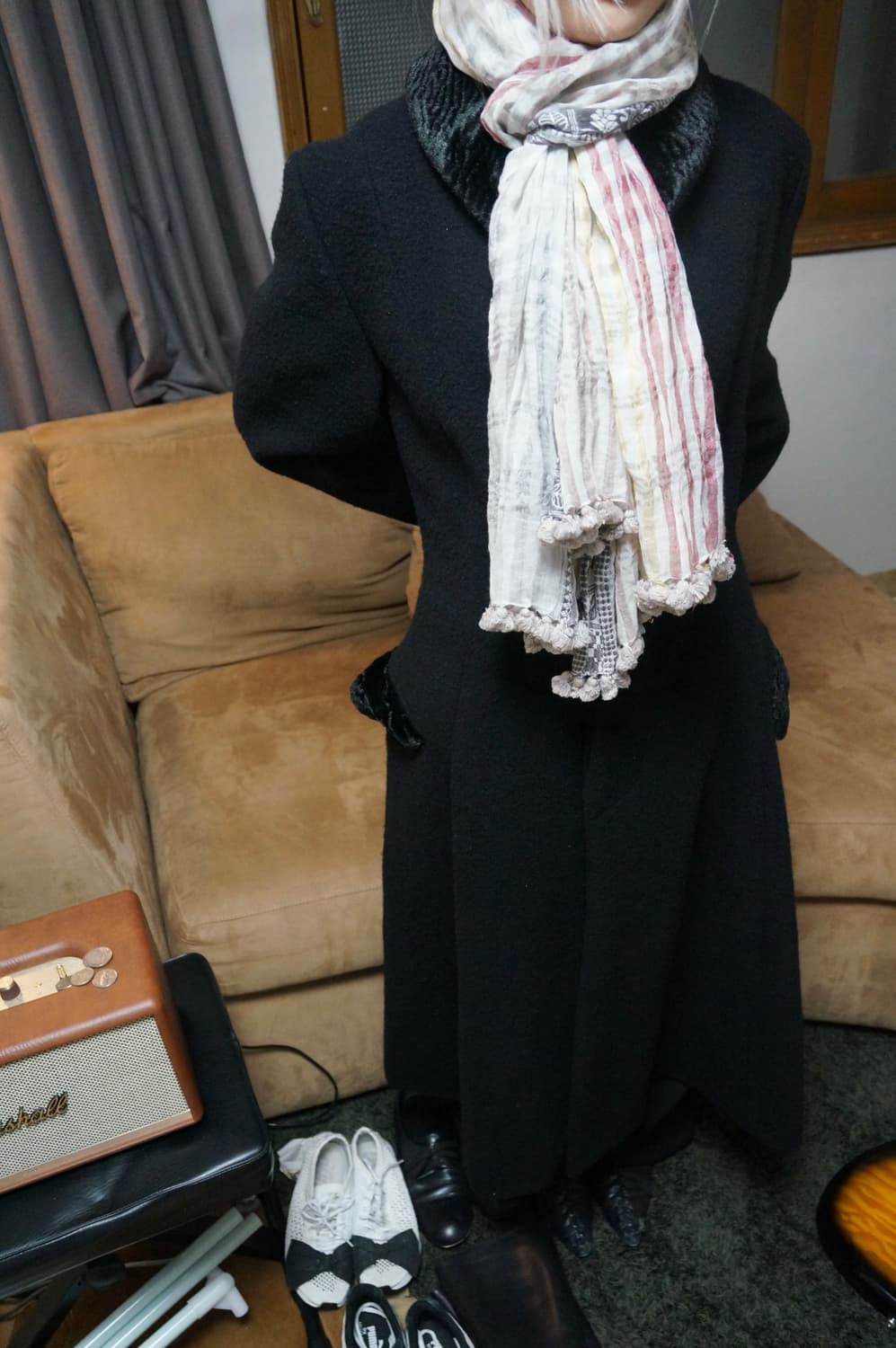 꼼데가르송 트리콧 트리콜로 머플러 상품이미지3