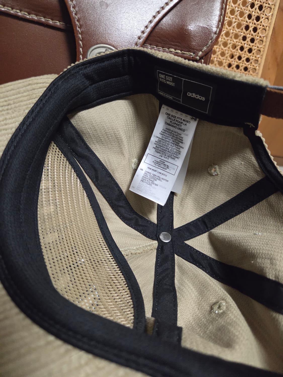 아디다스 골프 코듀로이 로프 캡 상품이미지4