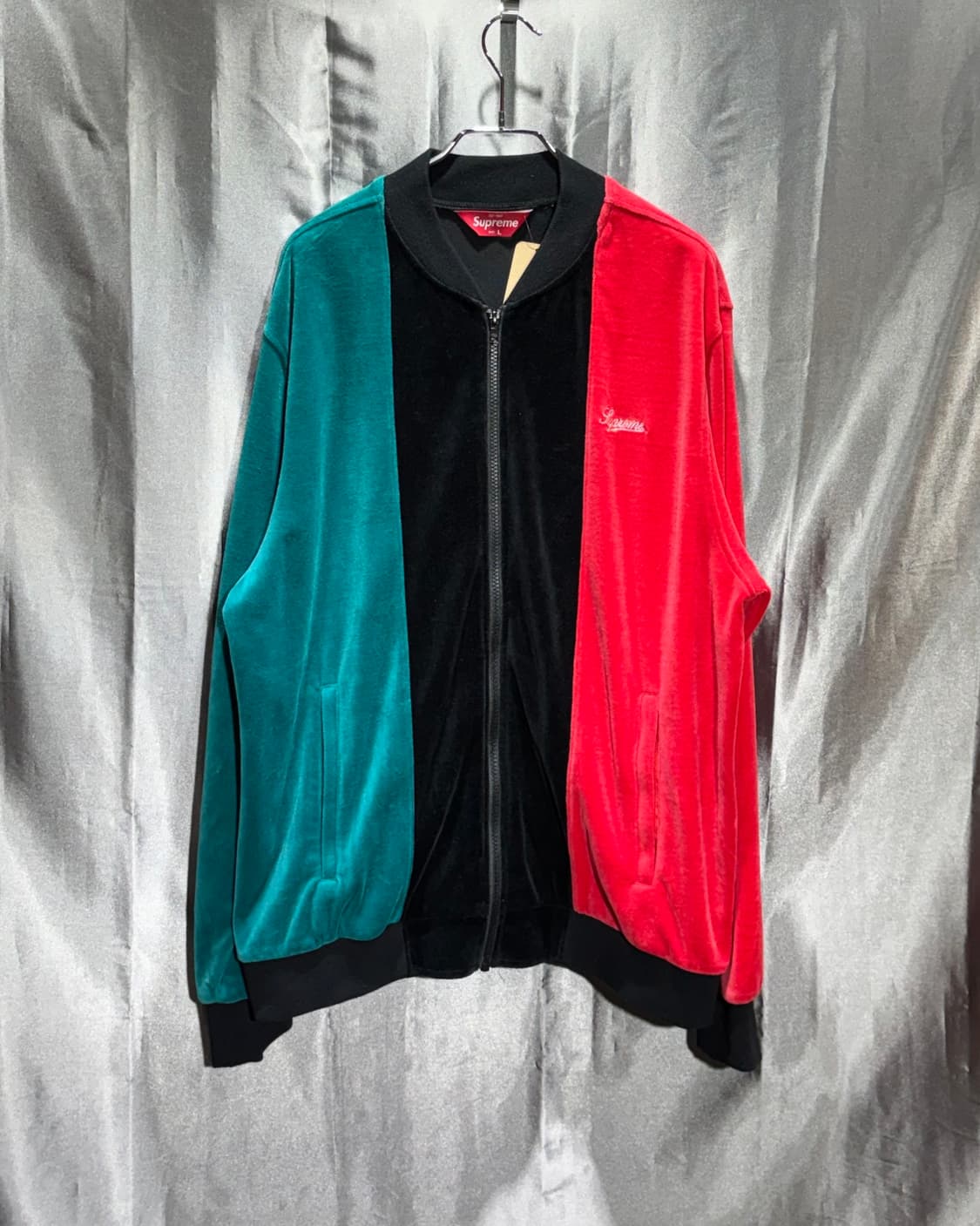 L SUPREME 슈프림 컬러 믹스 벨벳 트랙탑 상품이미지2