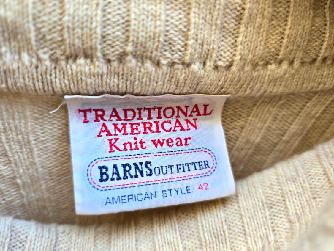 반스 아웃피터스 울 니트 (made in japan) 상품이미지5