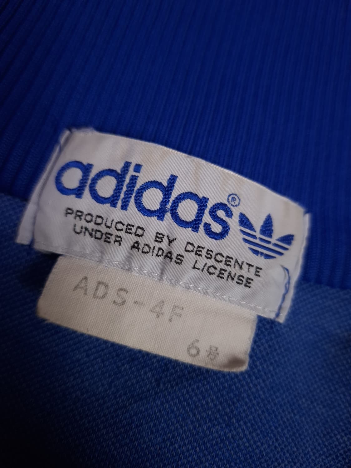 오리지날 80's 서독제 일본판 블루 트랙탑져지 상품이미지3