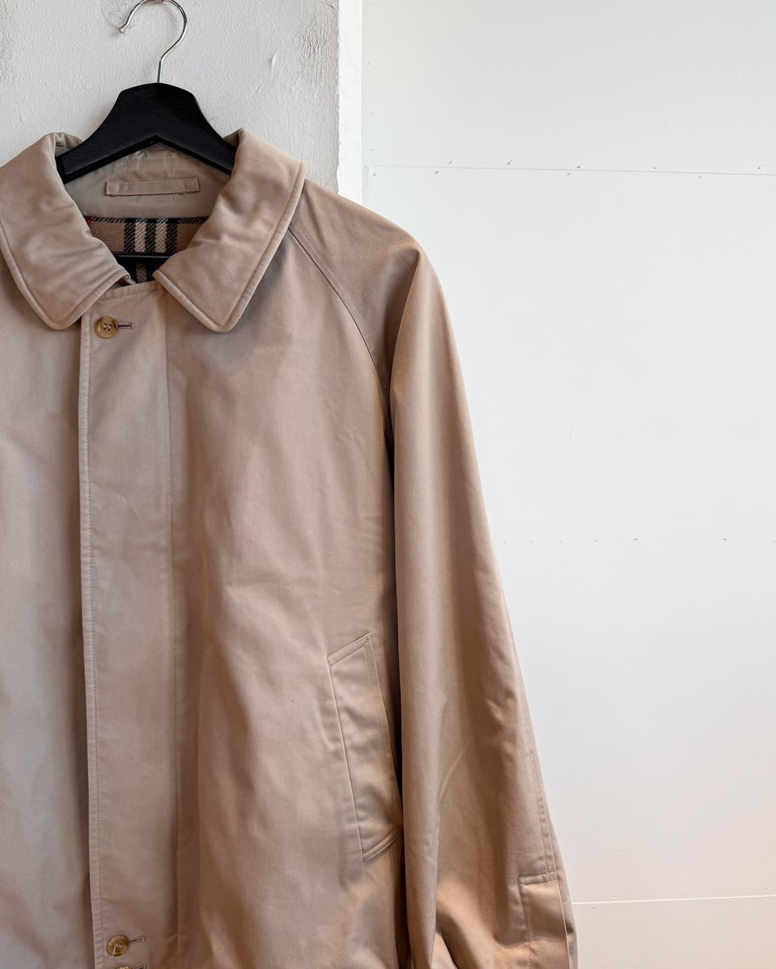 버버리 베이지 트렌치 블루종 자켓 상품이미지6