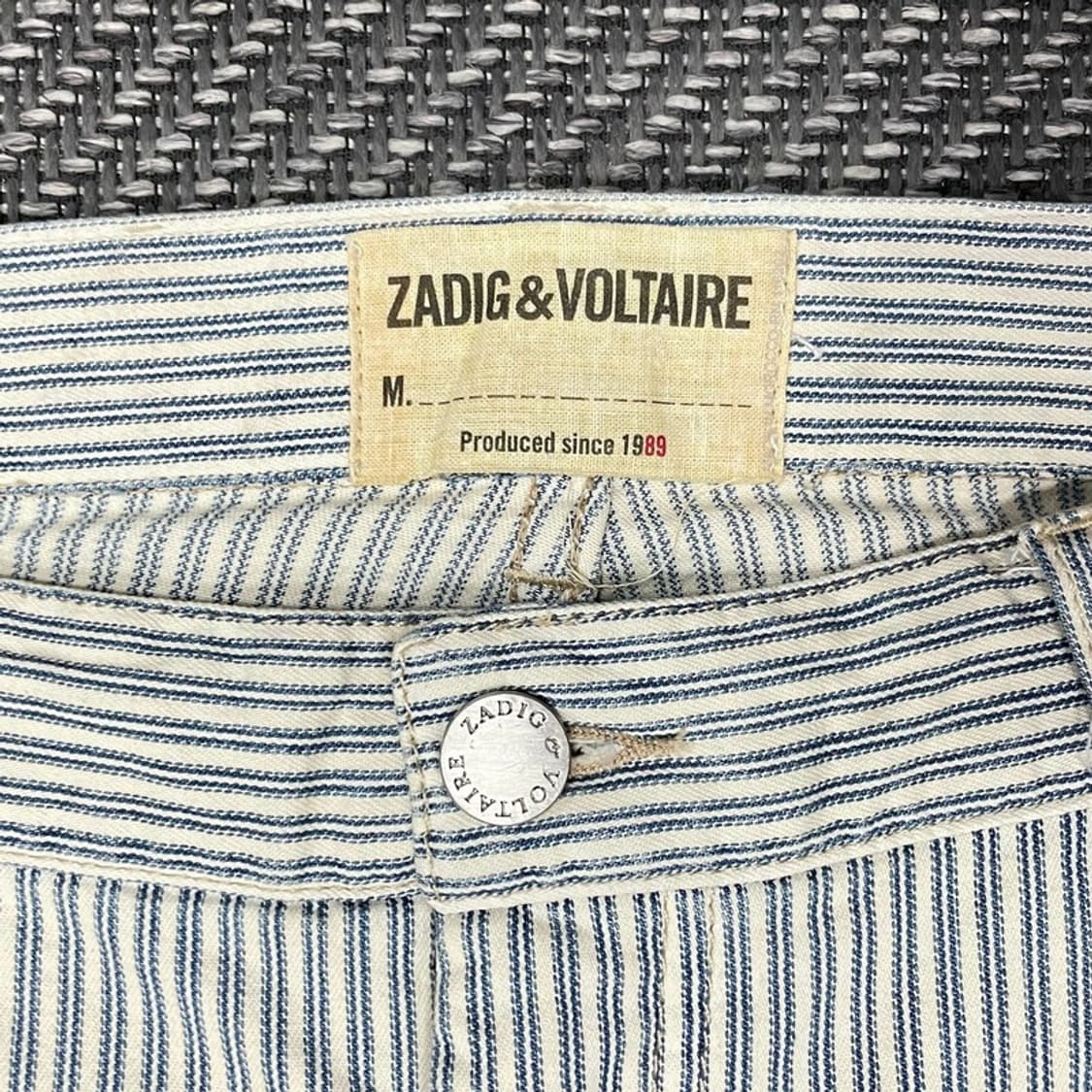 쟈딕 앤 볼테르 스트라이프 워시드 팬츠 v0238 상품이미지6