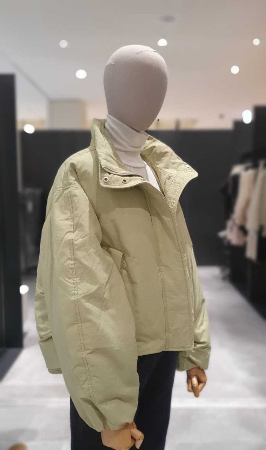 (택포) 컴젠 comgen 덕다운 패딩 (베이지) 상품이미지10