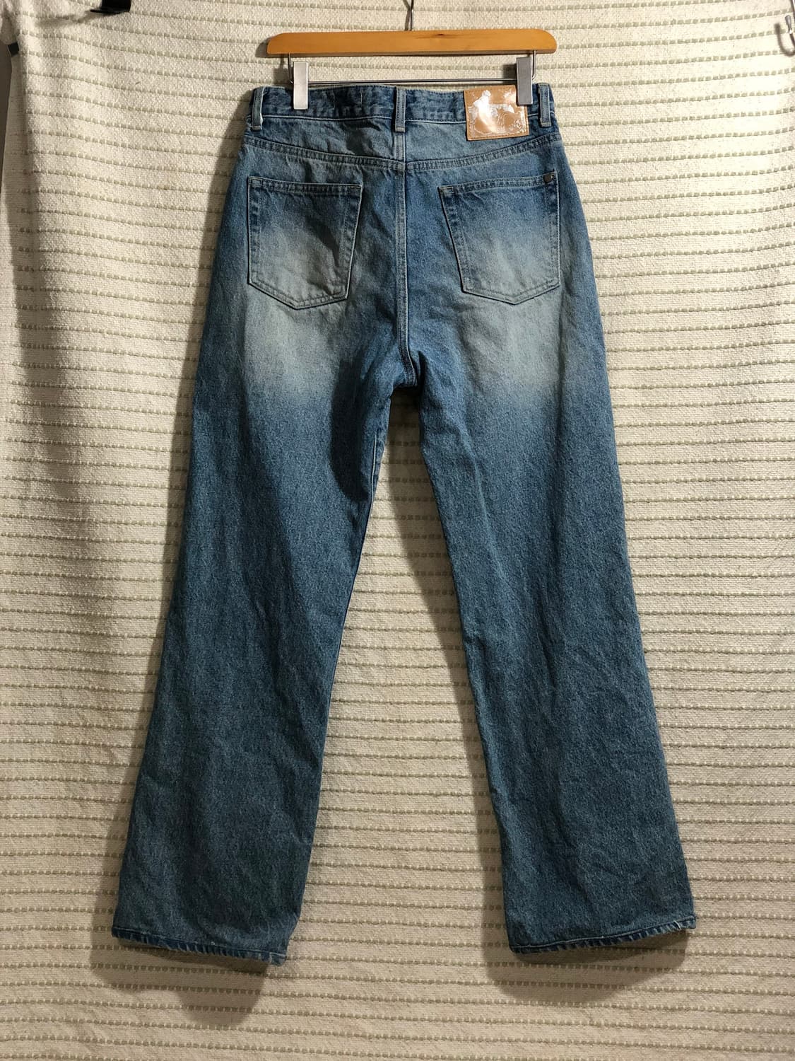 모드나인 MOD7s 중청 데님 (30) 밑단 수선 상품이미지2