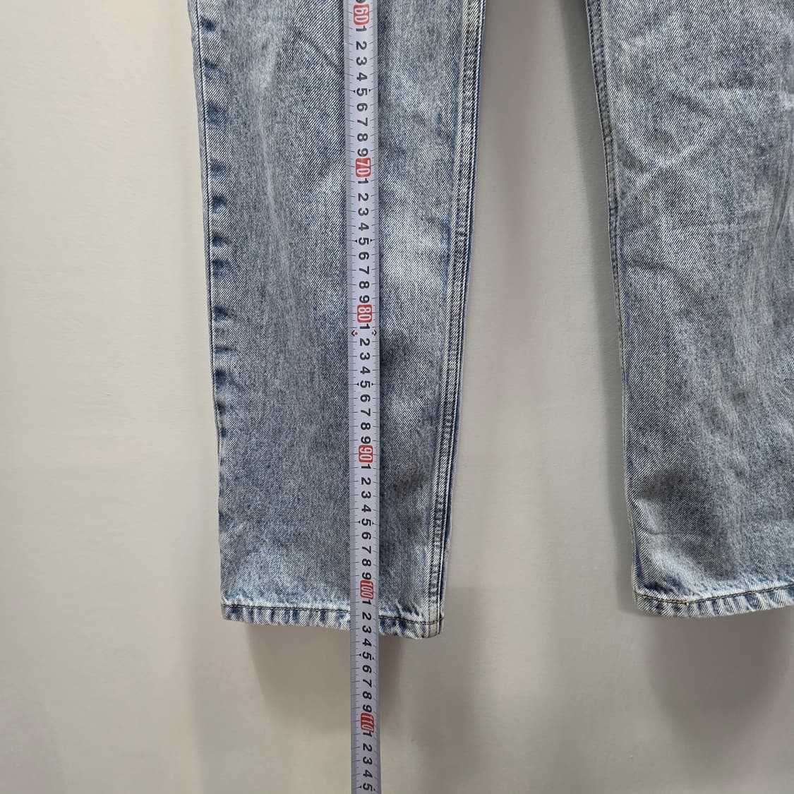 1176 리바이스 공용 연청 데님 로우 프로 진 27 상품이미지6