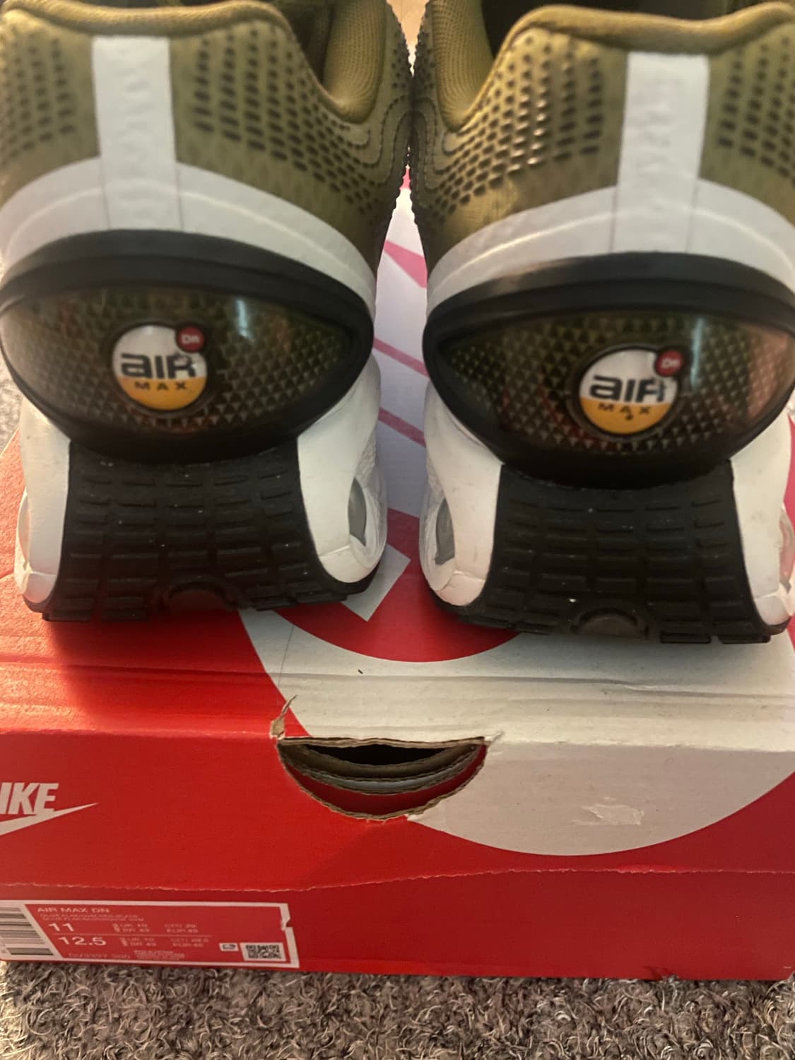 나이키 맥스 DN 올리브 290mm 상품이미지5