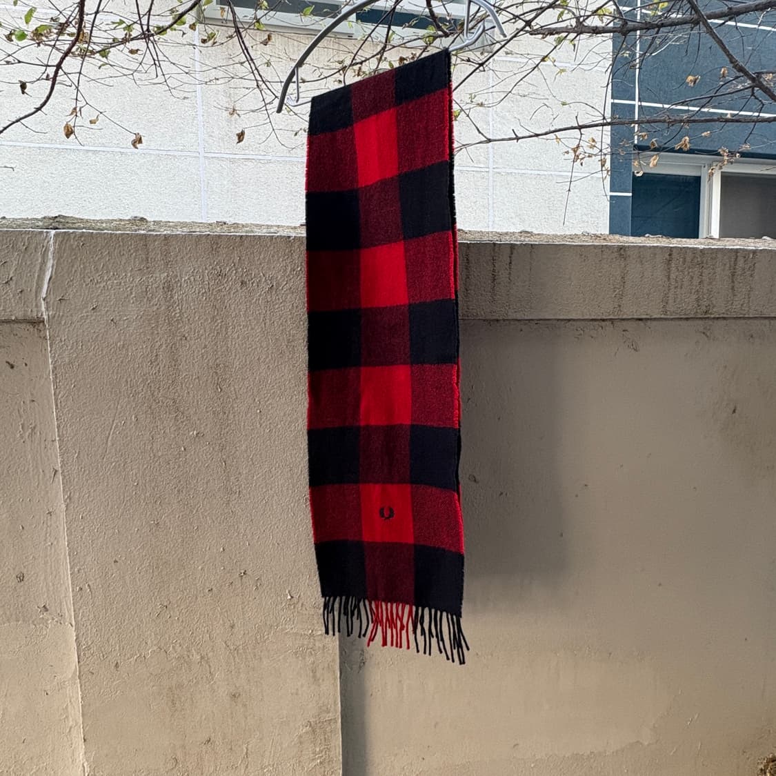 프레드페리 머플러 버팔로체크 상품이미지1