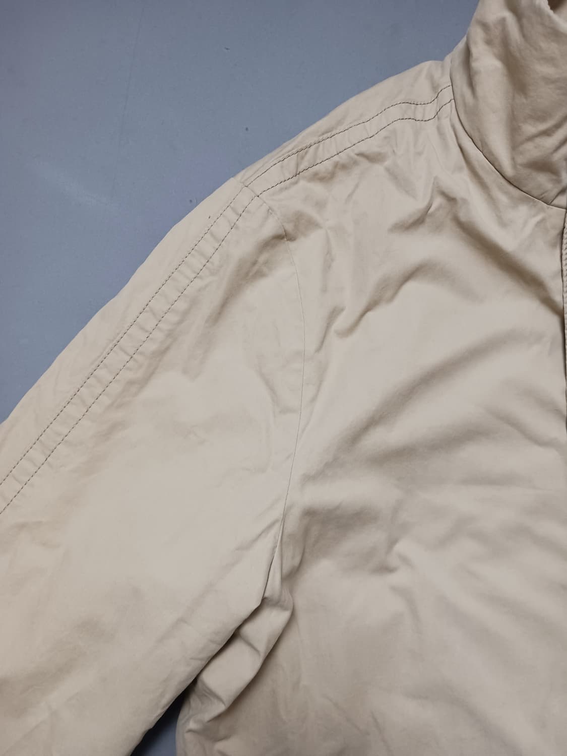 [110] 헨리코튼 베이지 아메리칸 패딩 롱코트 상품이미지4