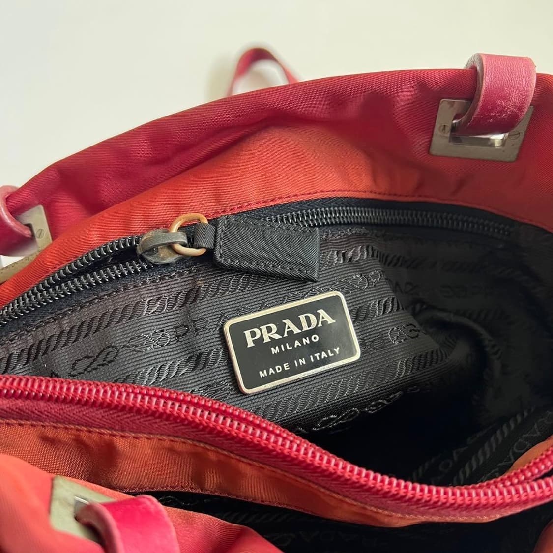 프라다 로고플레이트 데수토 숄더백 00s y2k 상품이미지7